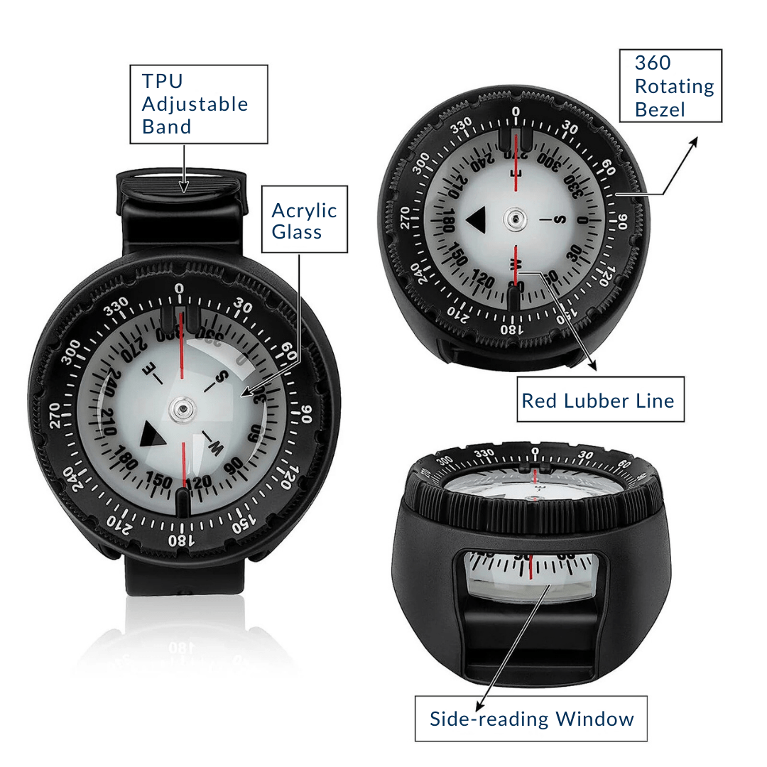 Safety device XViz Underwater Diving Compass XViz Underwater Diving Compass