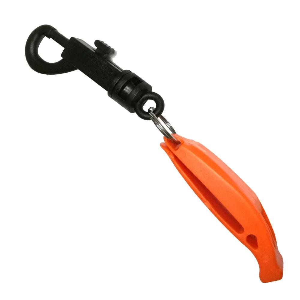 Safey Device Safety Survival Whistle with Nylon Bolt Snap Safety Survival Whistle with Nylon Bolt Snap