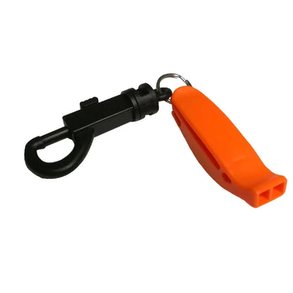 Safey Device Safety Survival Whistle with Nylon Bolt Snap Safety Survival Whistle with Nylon Bolt Snap