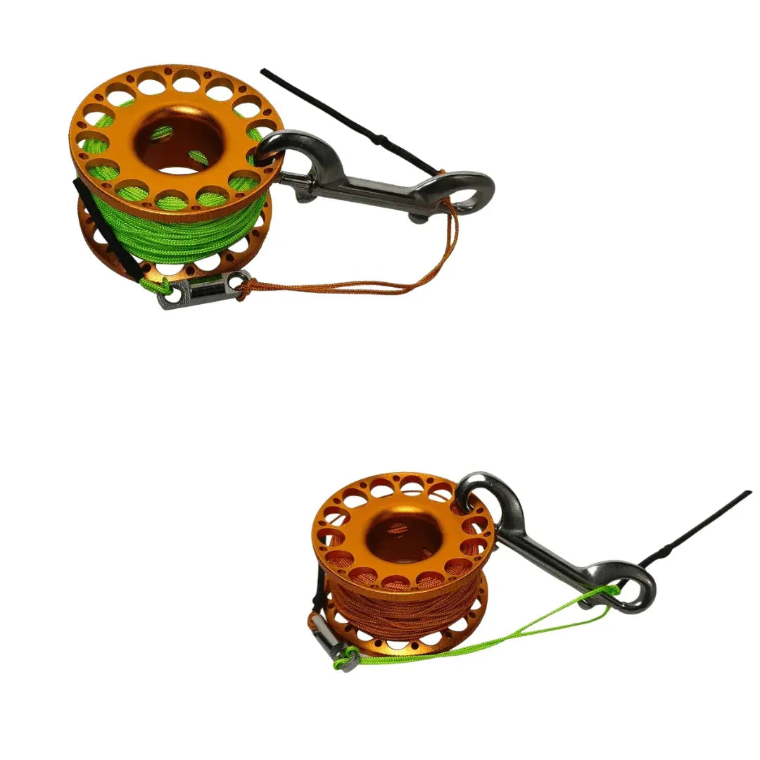 XViz Aluminum Finger Reel Ascent Line Scuba Diving Spool 30M – Oceans ...
