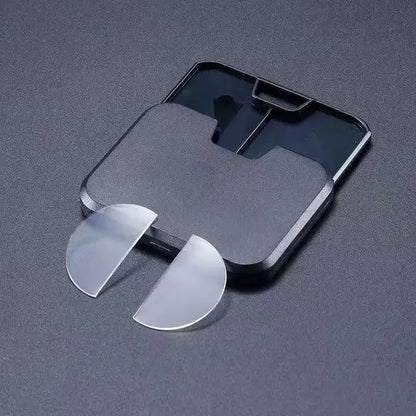 2 pieces (1 pair) / +300 Stick-on Presbyopic Magnification Lenses Reusable Bifocal ADD +1.00 TO +6.00 Stick-on Presbyopic Magnification Lenses Reusable Bifocal ADD +1.00 TO +6.00