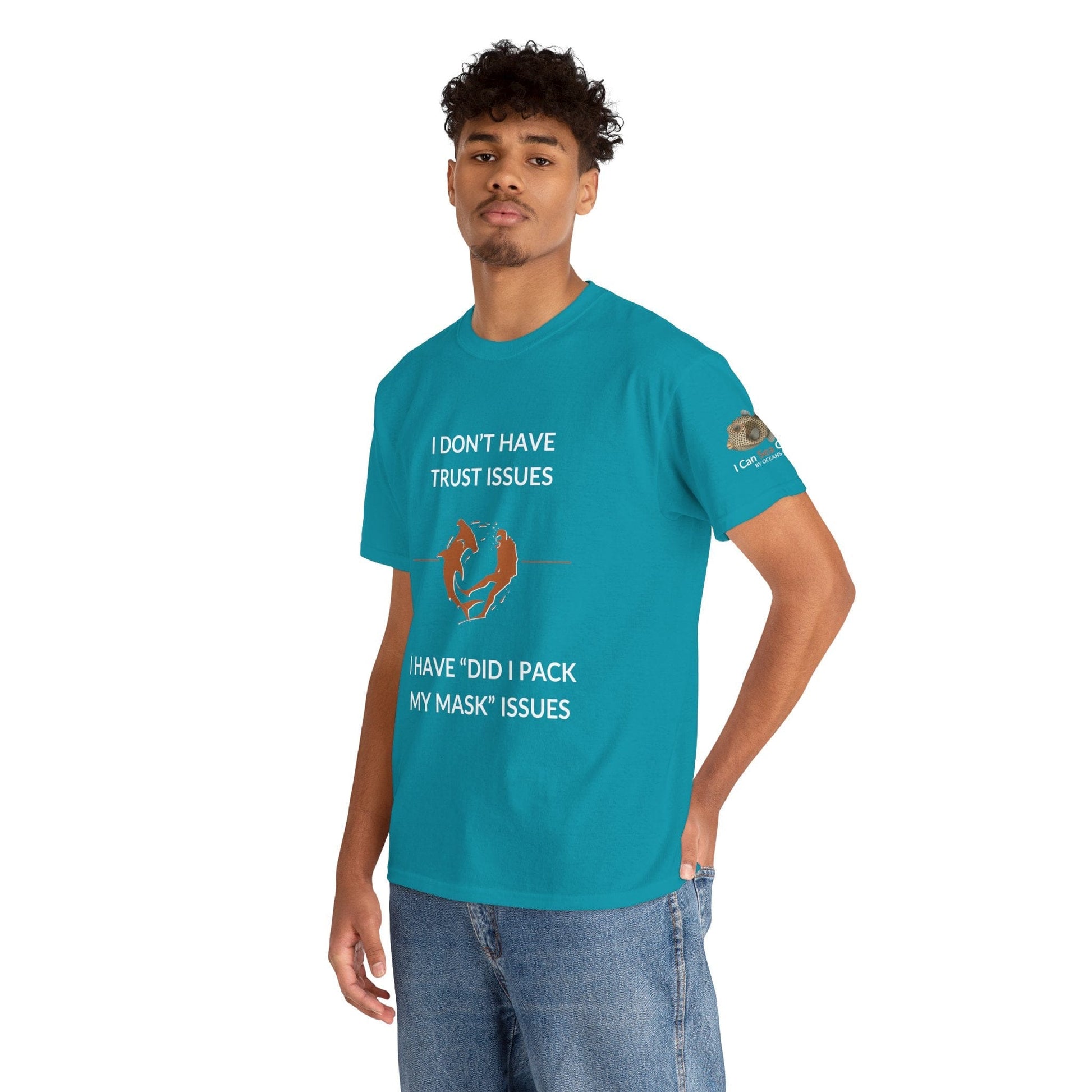 T-Shirt I Don’t Have Trust Issues, I Have ‘Did I Pack My Mask’ Issues - Ocean Lovers Unisex Tee I Don’t Have Trust Issues, I Have ‘Did I Pack My Mask’ Issues - Ocean Lovers Unisex Tee