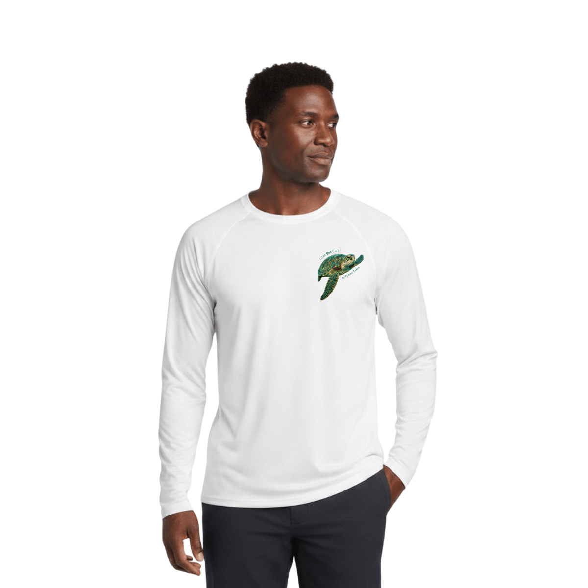 Sea Turtle Long Sleeve Rashguard – UPF 50 Swim Shirt