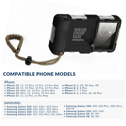 Waterproof Phone Case for Snorkeling | Underwater Phone Housing 10m Waterproof Phone Case for Snorkeling | Underwater Housing 10m