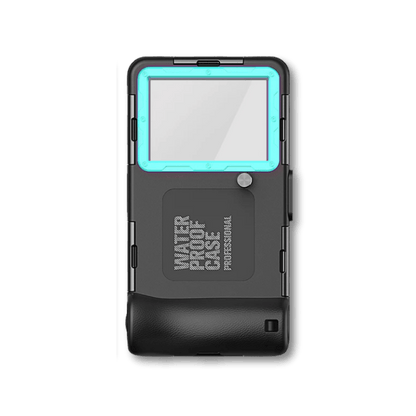 Black/Aqua Waterproof Phone Case for Snorkeling | Underwater Phone Housing 10m Waterproof Phone Case for Snorkeling | Underwater Housing 10m