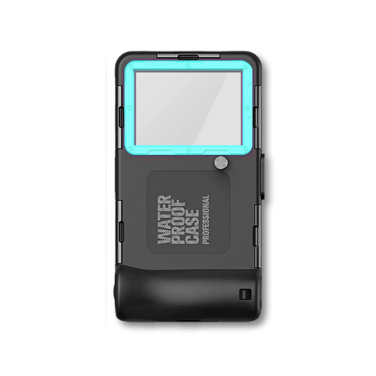 Black/Aqua Waterproof Phone Case for Snorkeling | Underwater Phone Housing 10m Waterproof Phone Case for Snorkeling | Underwater Housing 10m